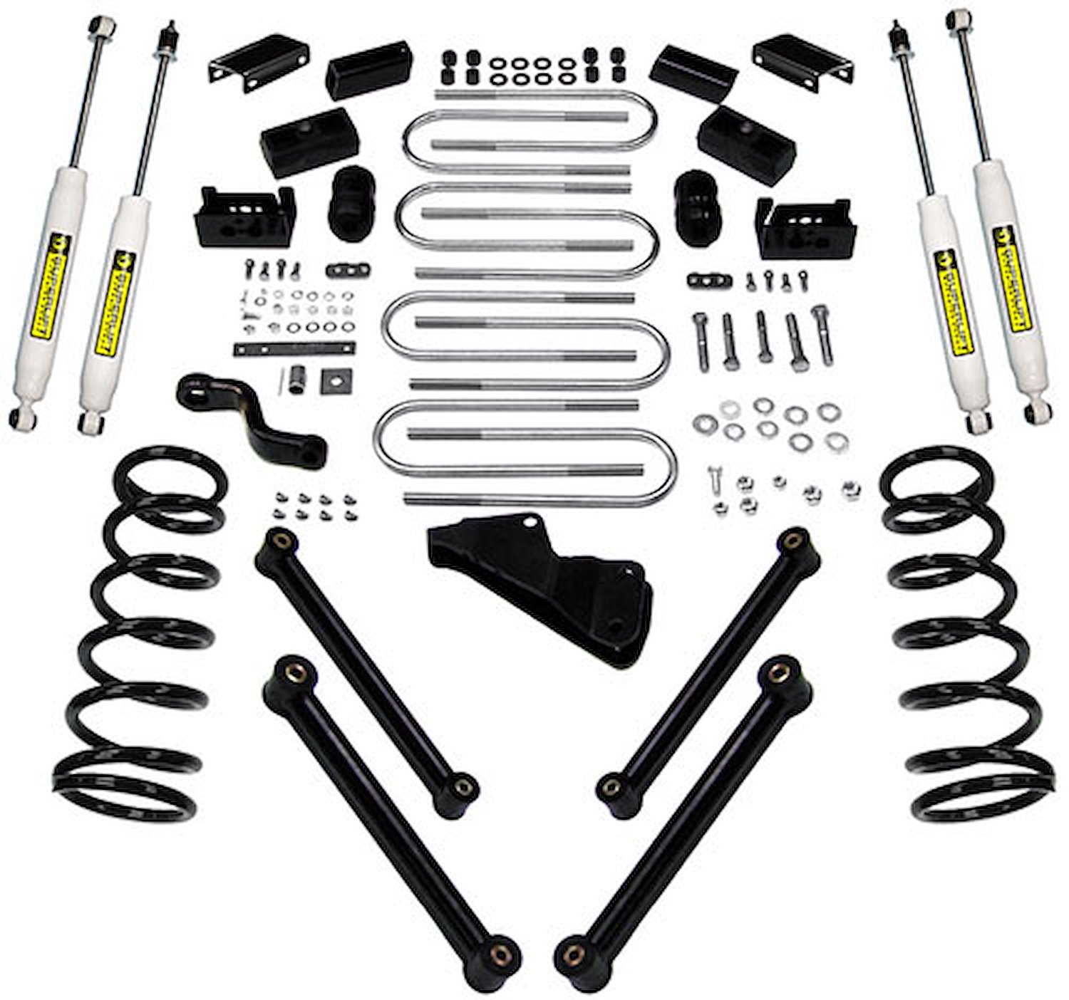 Suspension Lift Kit 2010-2013 Dodge Ram 1500 Mega Cab 4WD