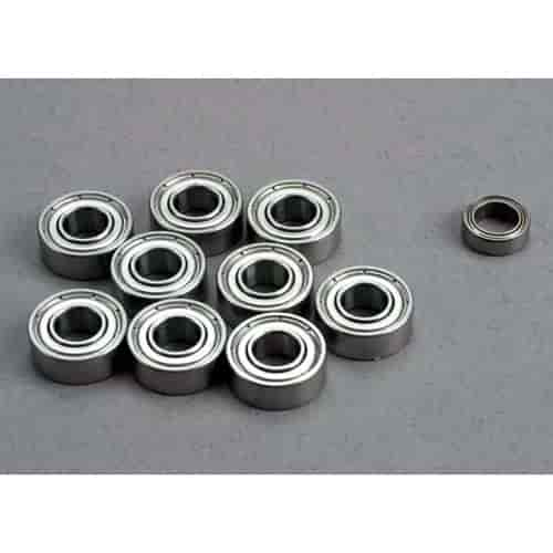 Ball bearing set 5x11x4mm 9 / 5x8x2.5mm 1