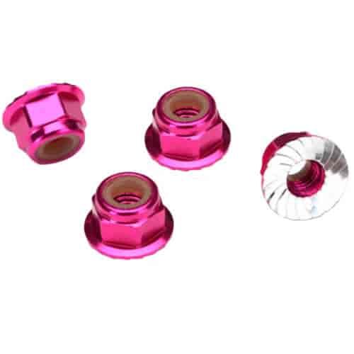 Wheel Lock Nuts 4mm Flanged