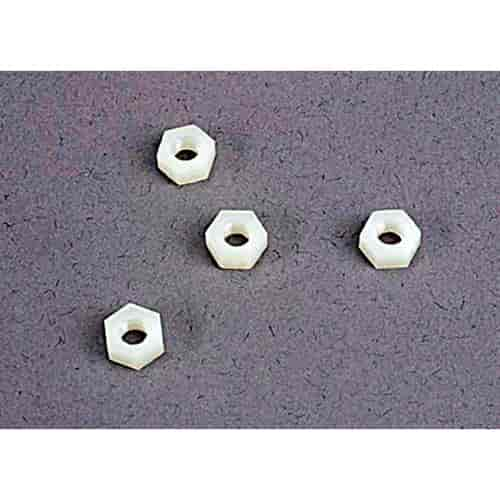 4mm nylon wheel nuts 4