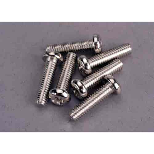 Roundhead Machine Screws 4mm x 15mm