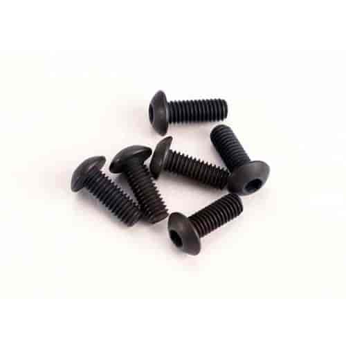 Button-Head Machine Screws 3mm x 8mm