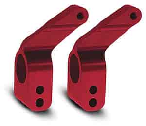 Traxxas 3652X: Rear Stub Axle Carriers Red Anodized 6061-T6 Aluminum - JEGS