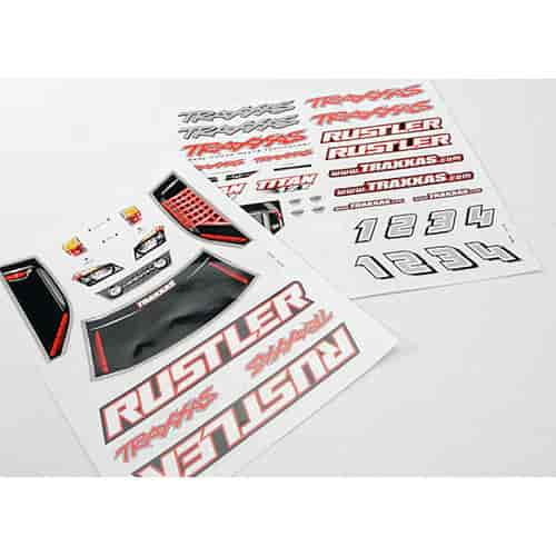 Rustler Decal Sheets