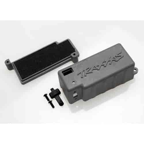 Battery Box Grey Plastic