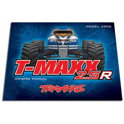 Owners Manual T-Maxx 2.5R