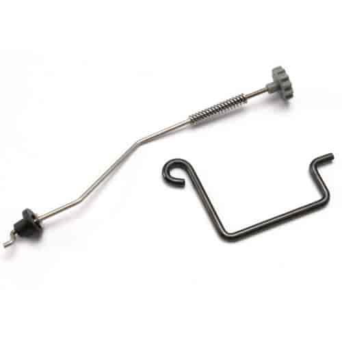 Rear Brake Linkage Set Includes brake lever, rod wire, brake spring, brake adjustment dial, rod guide bushing & screw collar