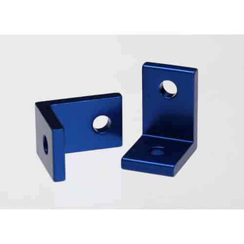 Drive Strut Mounts Blue Anodized Aluminum