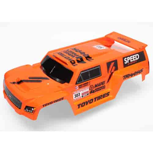 Dakar Slash Body Orange Painted w/Pre-Applied Bobby Gordon Decals