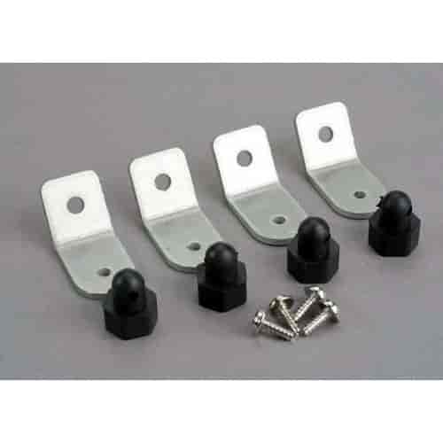 Body posts/ aluminum mounting brackets/ 3x8 ST 8