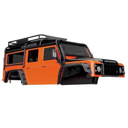 Traxxas 8011A Land Rover Defender Body - Orange - JEGS High Performance