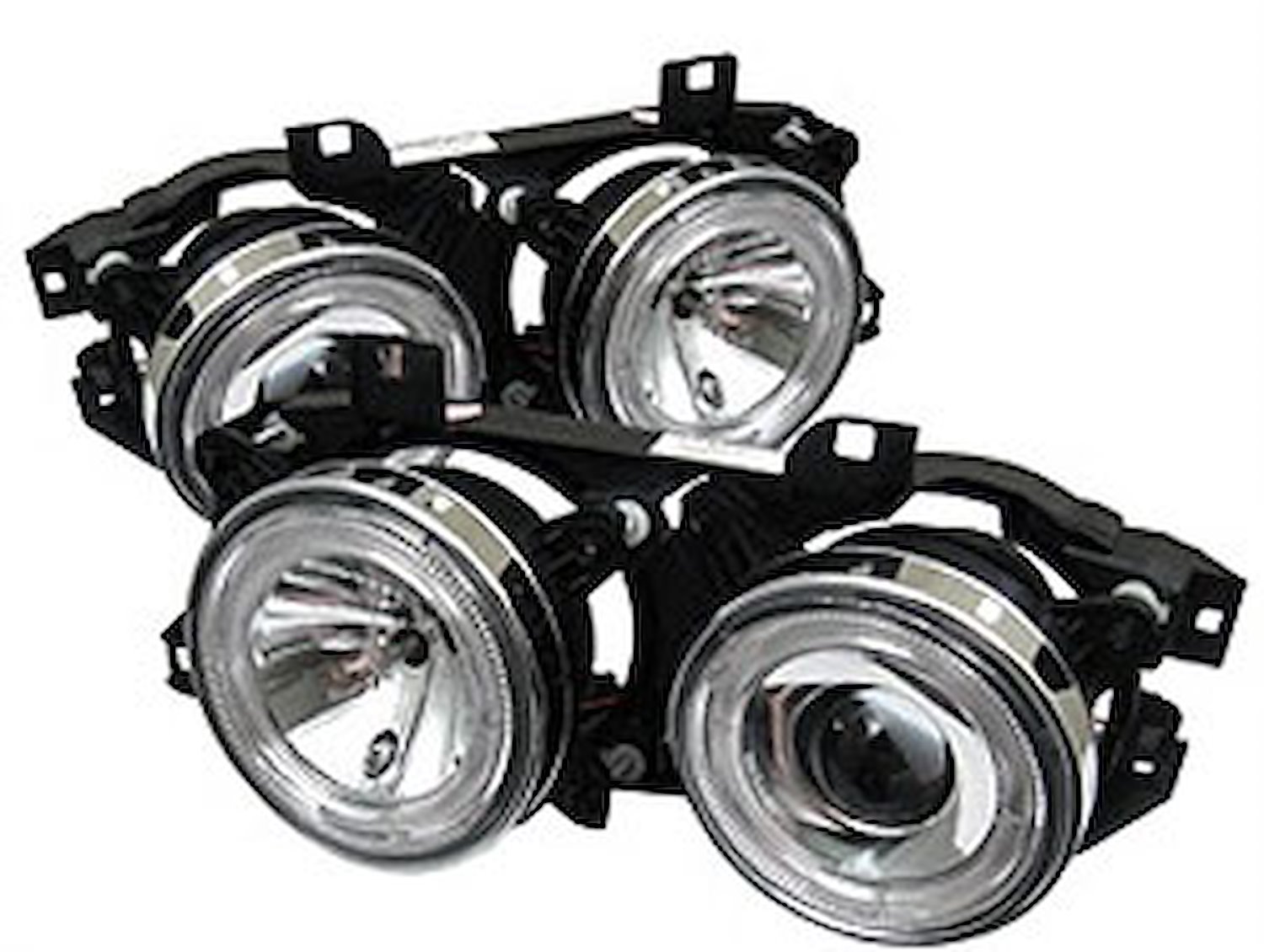 Halo LED Projector Headlights 1988-1994 BMW E34 5 Series/E32 7 Series