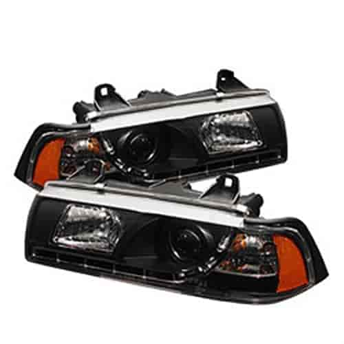 DRL LED Projector Headlights 1992-1998 BMW E36 3 Series