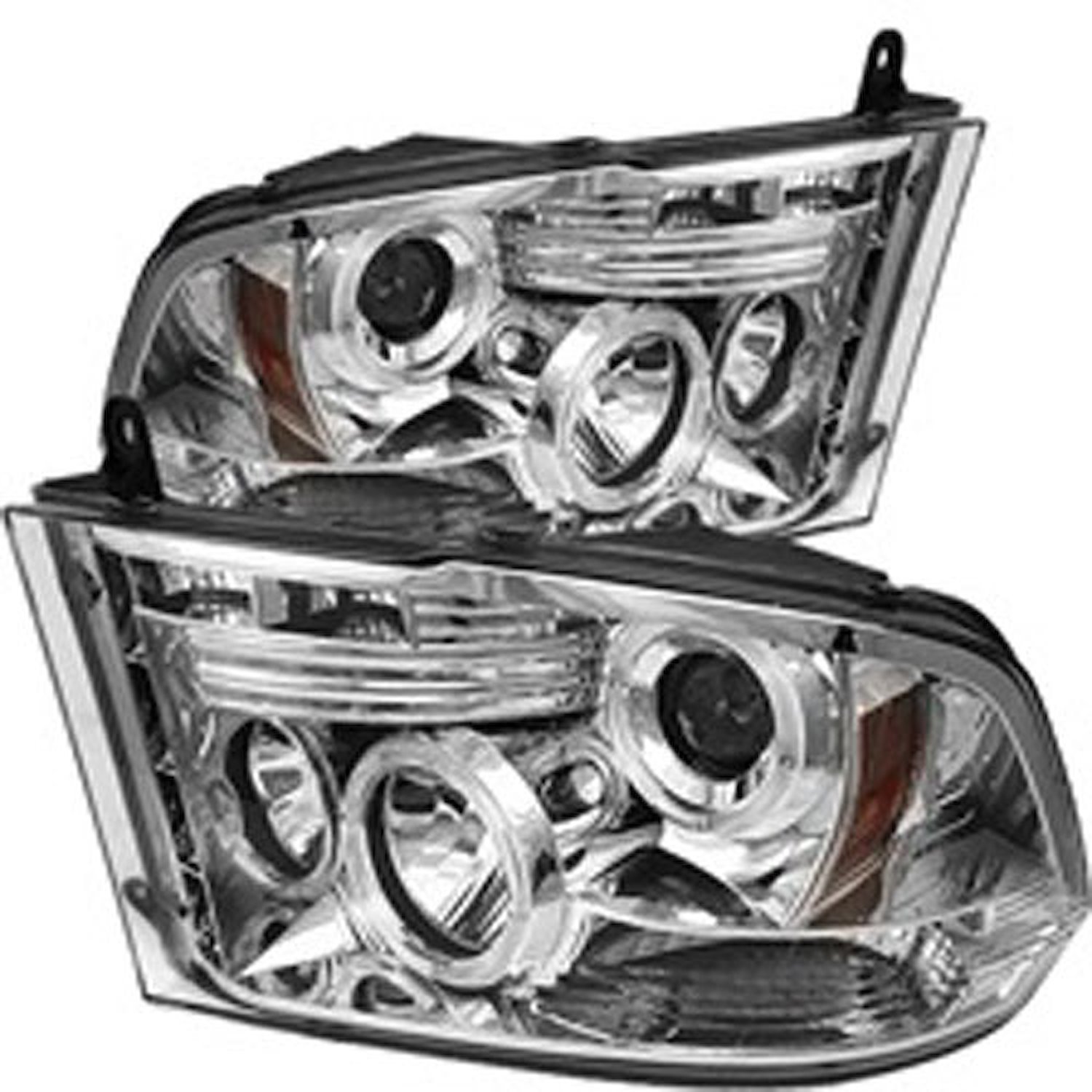 Halo LED Projector Headlights 2009-2016 Dodge Ram