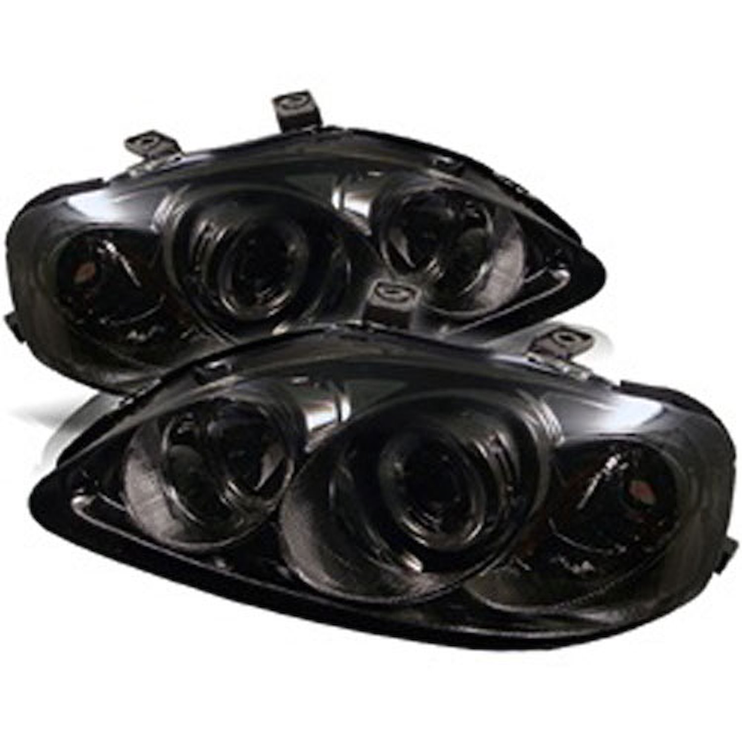 Halo LED Projector Headlights 1999-2000 Honda Civic