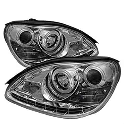 DRL Projector Headlights 2000-2006 Mercedes Benz S-Class