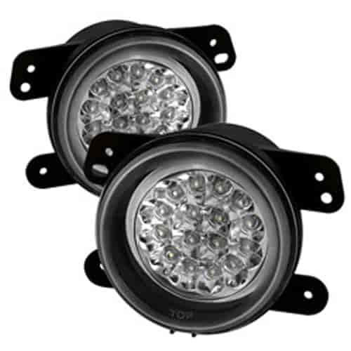 LED Fog Lights w/Switch 2005-2010 Dodge/Plymouth/Chrysler