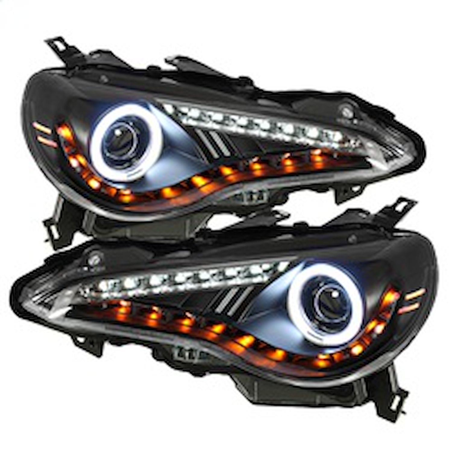 Halo CCFL DRL Projector Headlights 2012-2014 Scion FRS