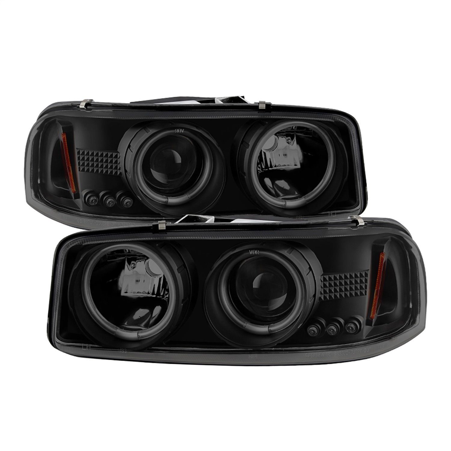 Halo CCFL Projector Headlights 1999-2006 GMC Sierra