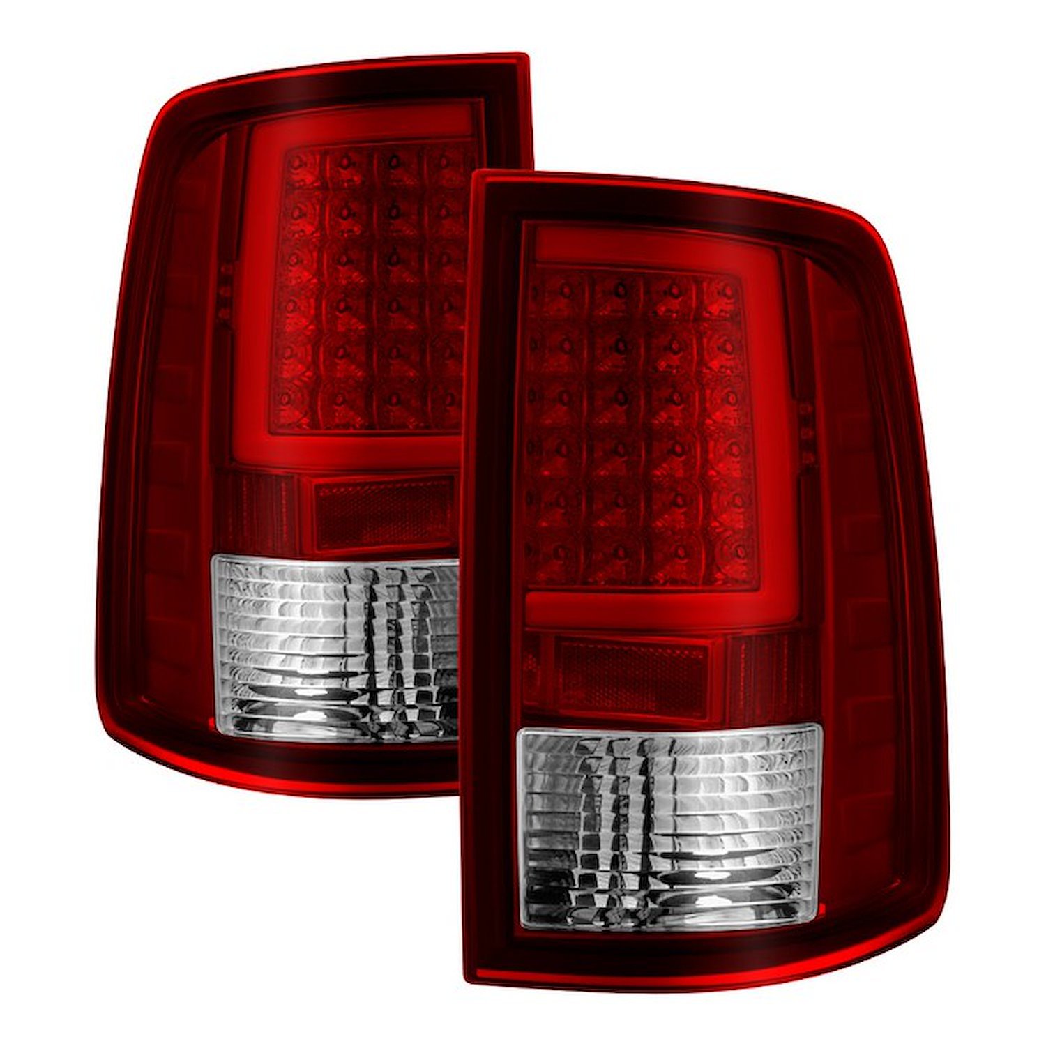 xTune Light Bar LED Tail Lights 2009-2018 Dodge