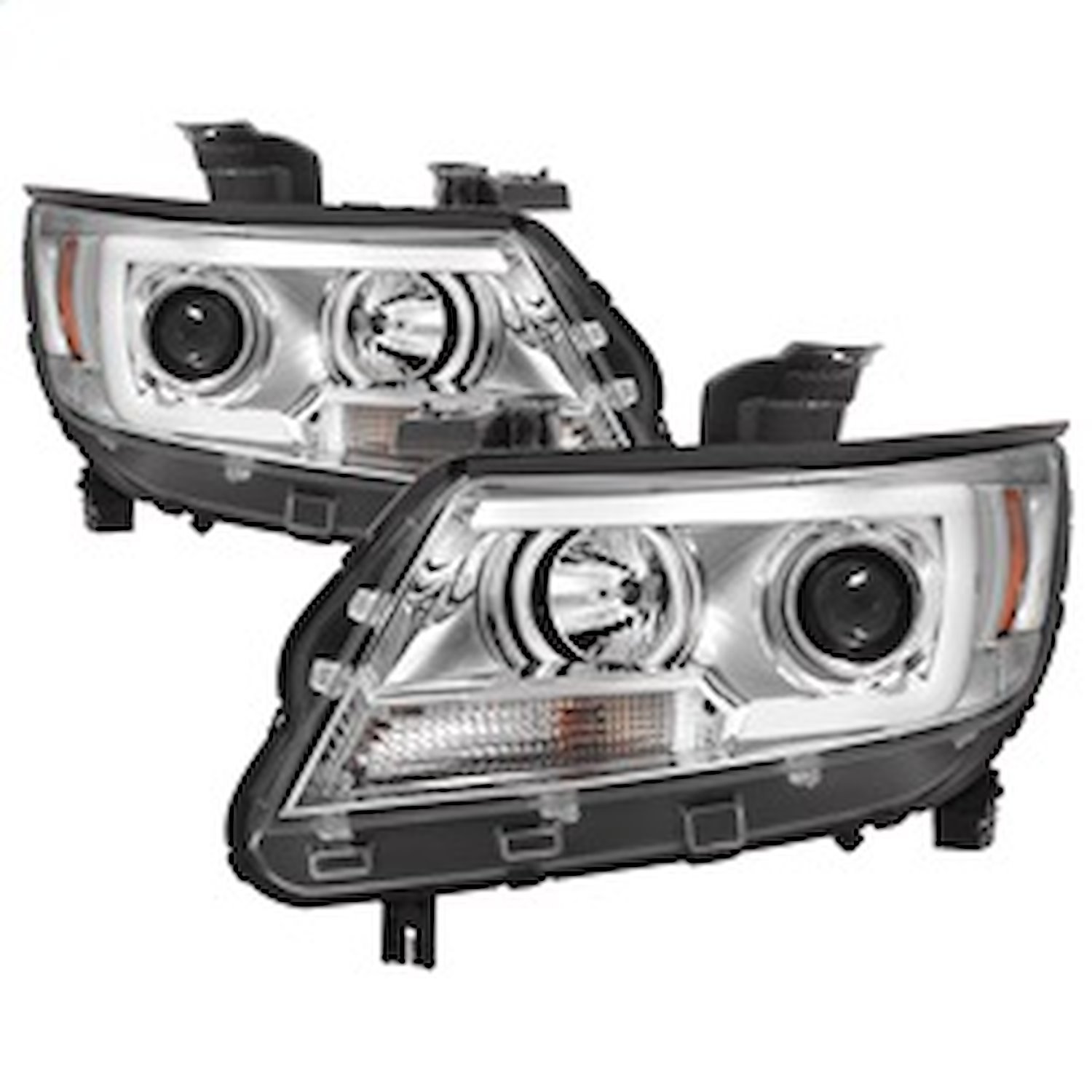Light Bar LED Projector Headlights 2015-2017 Chevy Colorado