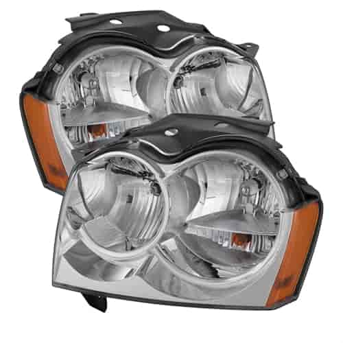 xTune Crystal Headlights 2005-2007 Jeep Grand Cherokee