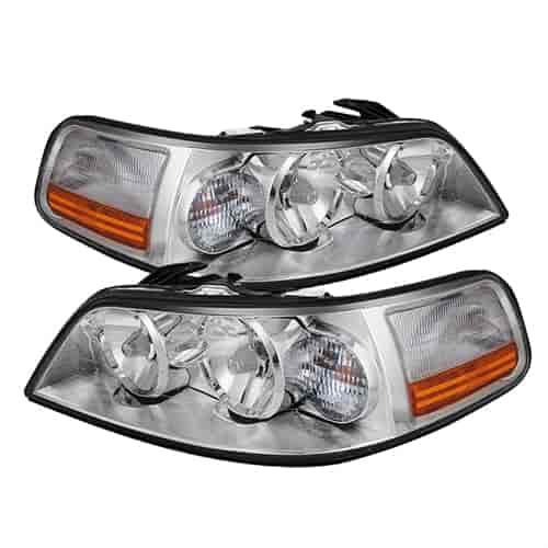 xTune Crystal Headlights 2005-2011 Lincoln Town Car