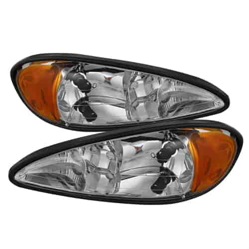 xTune Crystal Headlights 1999-2005 Pontiac Grand Am