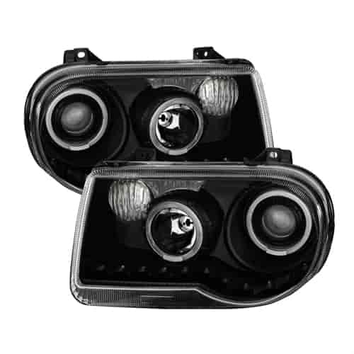 xTune Halo Projector Headlights 2005-2010 Chrysler 300C