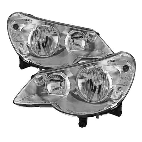 xTune OEM Style Crystal Headlights 2007-2010 Chrysler Sebring