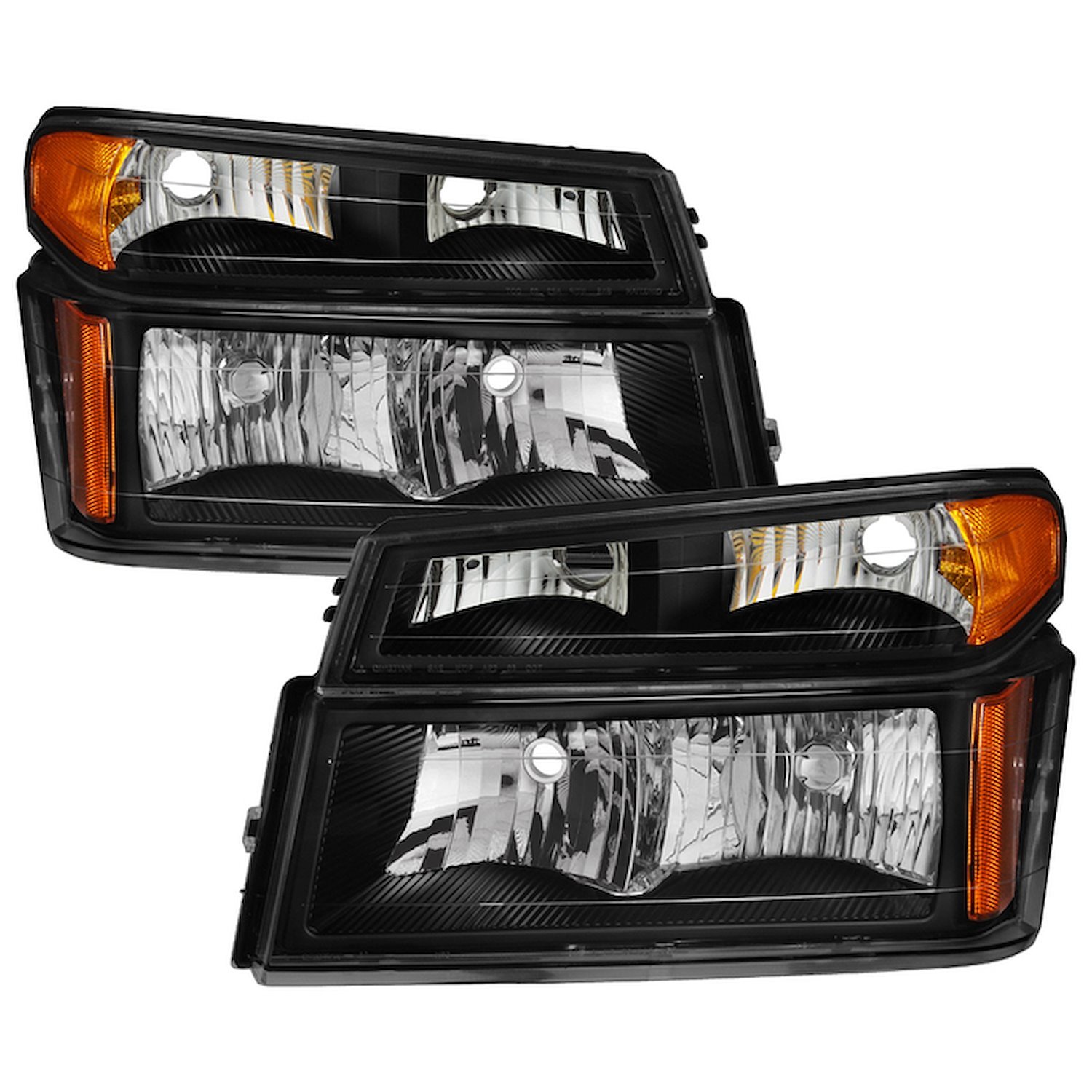 xTune OEM Style Crystal Headlights 2004-2012 Chevy