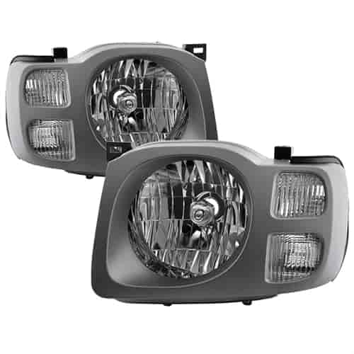 xTune OEM Style Crystal Headlights 2002-2004 for Nissan