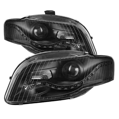 xTune DRL LED Projector Headlights 2006-2008 Audi A4