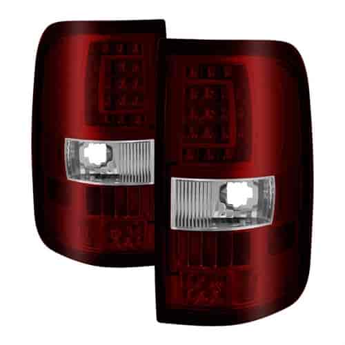 xTune C-Shape LED Tail Lights 2004-2008 Ford F150