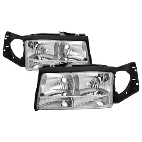 xTune OEM Style Crystal Headlights 1997-1999 Cadillac Deville