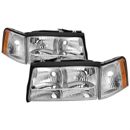 xTune OEM Style Crystal Headlights 1997-1999 Cadillac Deville