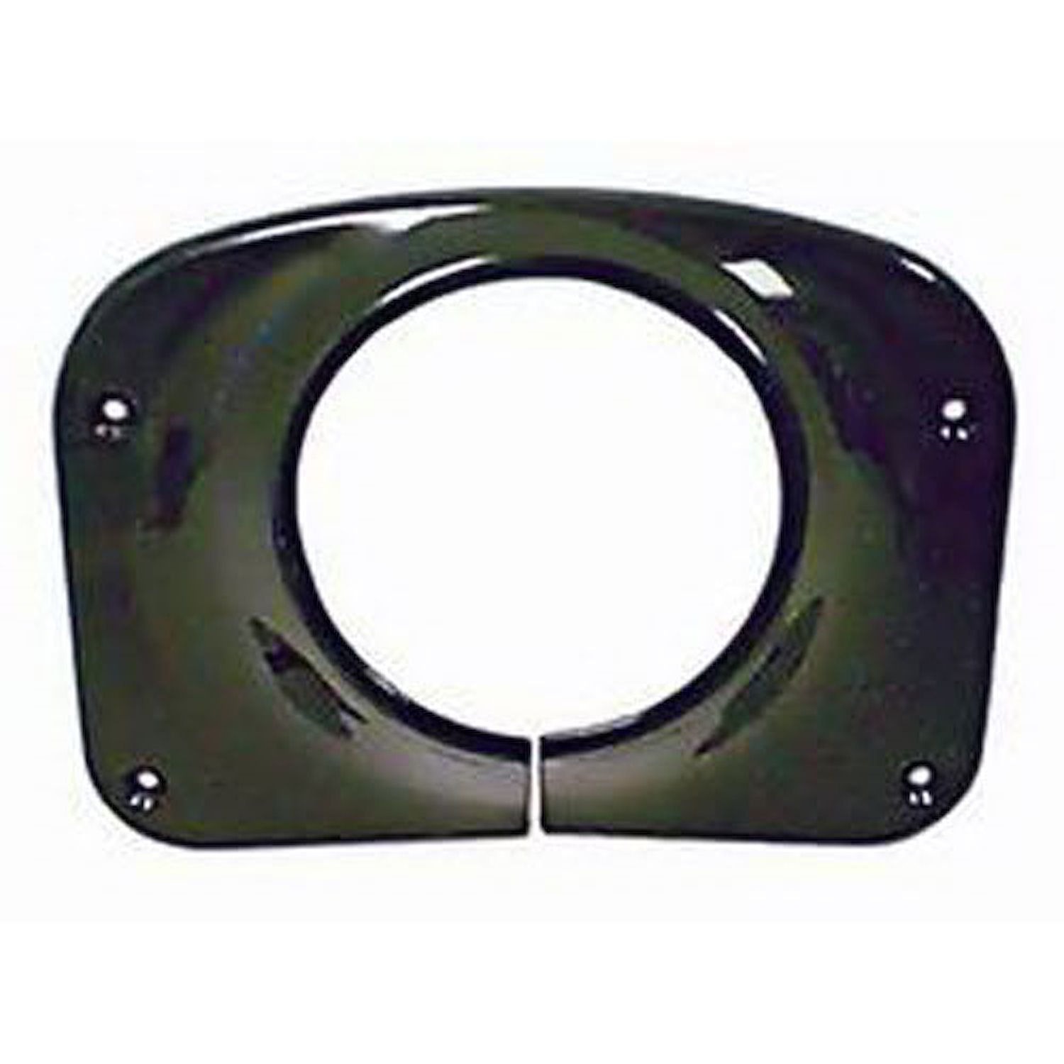 This black steering column cover from Rugged Ridge fits 76-83 CJ5 76-86 CJ7 and 81-86 CJ8.