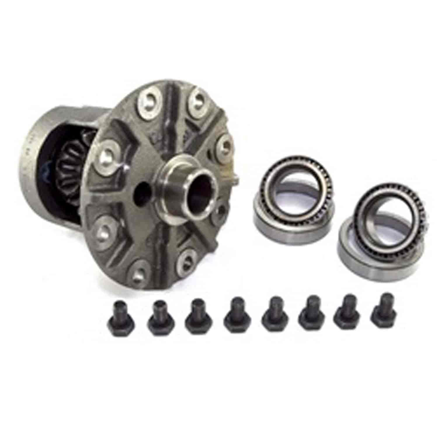 This differential carrier assembly from Omix-ADA fits Jeep Wrangler Cherokees Comanches and Grand Ch
