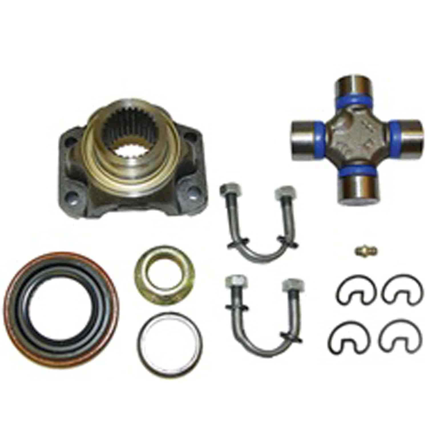 This Dana 35 yoke kit from Omix-ADA fits 84-95 Jeep Cherokees 93-96 Grand Cherokees and 87-06 Wrangl