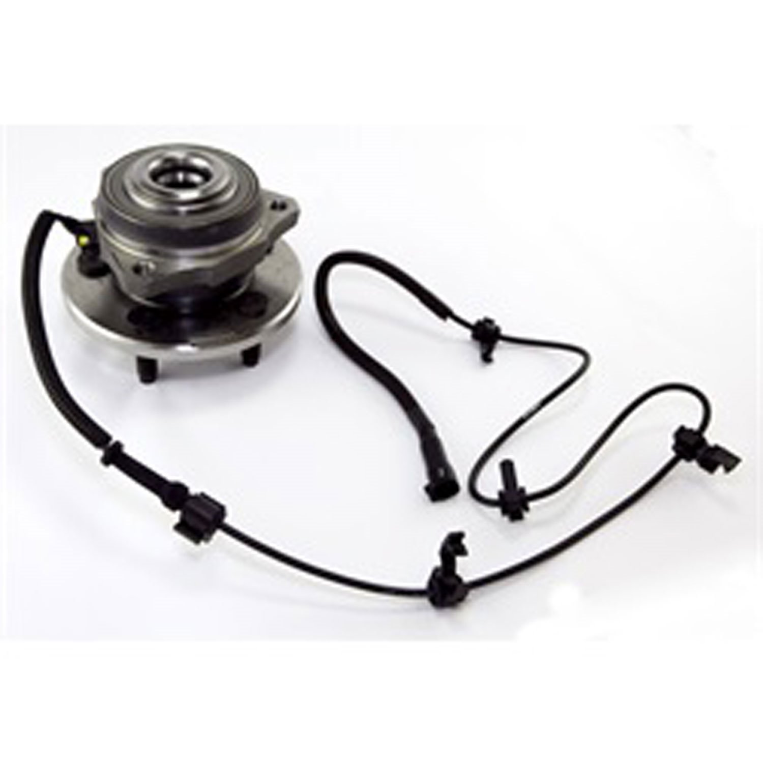 This front axle hub assembly from Omix-ADA fits 02-07 Jeep Liberty KJ with 4 wheel disc brakes and ABS left side only.