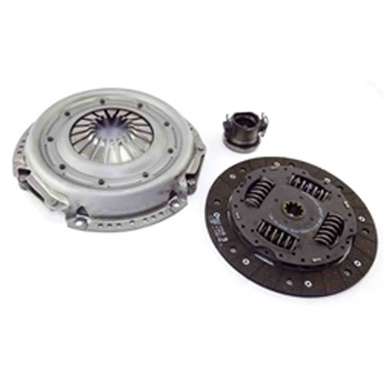 This regular clutch kit fits 02-07 Jeep Liberty with a 3.7L. The regular clutch kit includes the pre