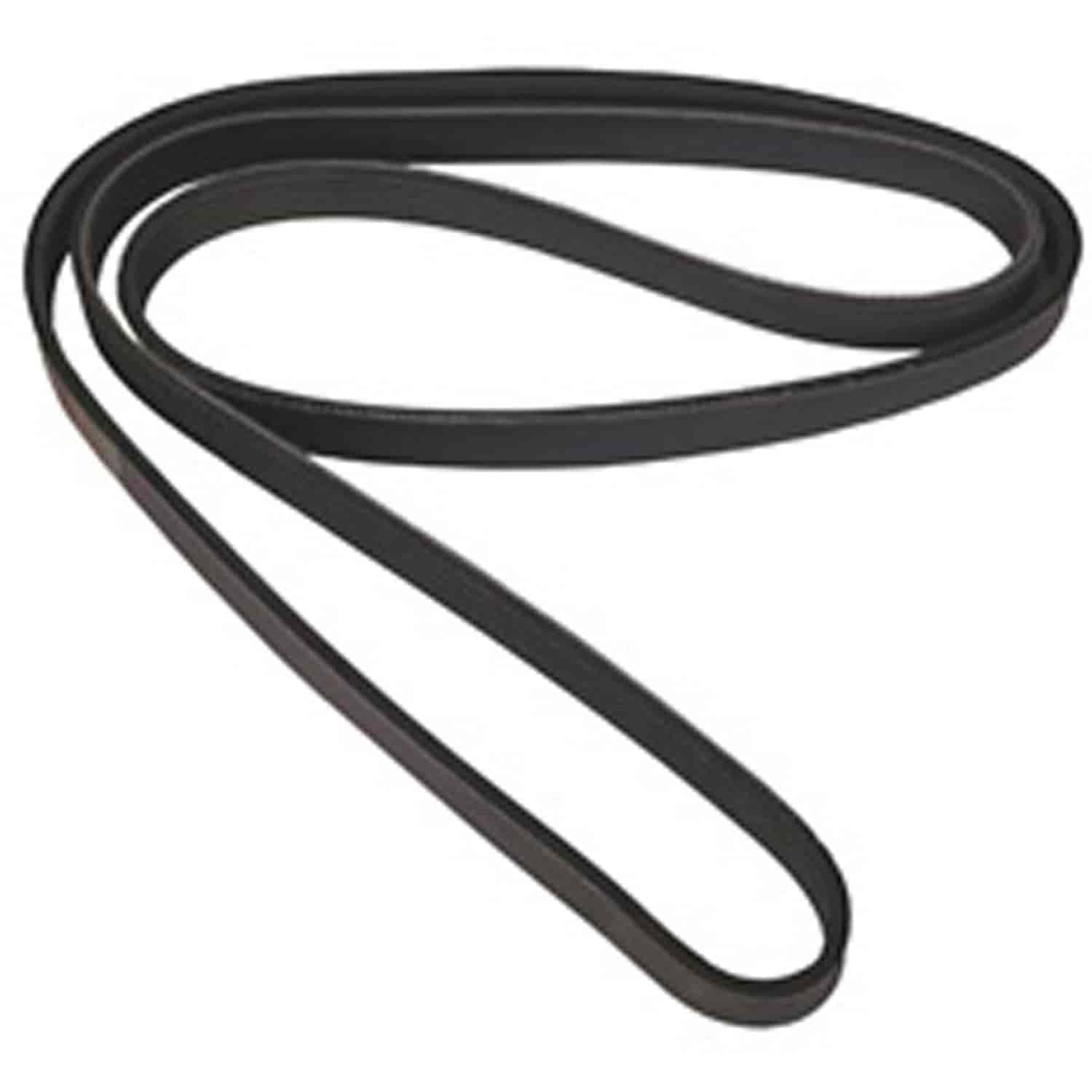 Stock replacement serpentine belt from Omix-ADA, Fits 95-96 Jeep Grand Cherokee ZJ with 5.2 liter engine.