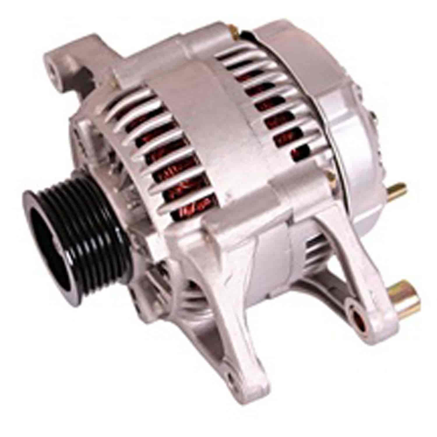 This 117 amp alternator from Omix-ADA fits 2001 Jeep Cherokee with a 4.0L engine.