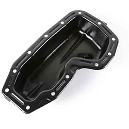 This oil pan from Omix-ADA fits the 3.0L