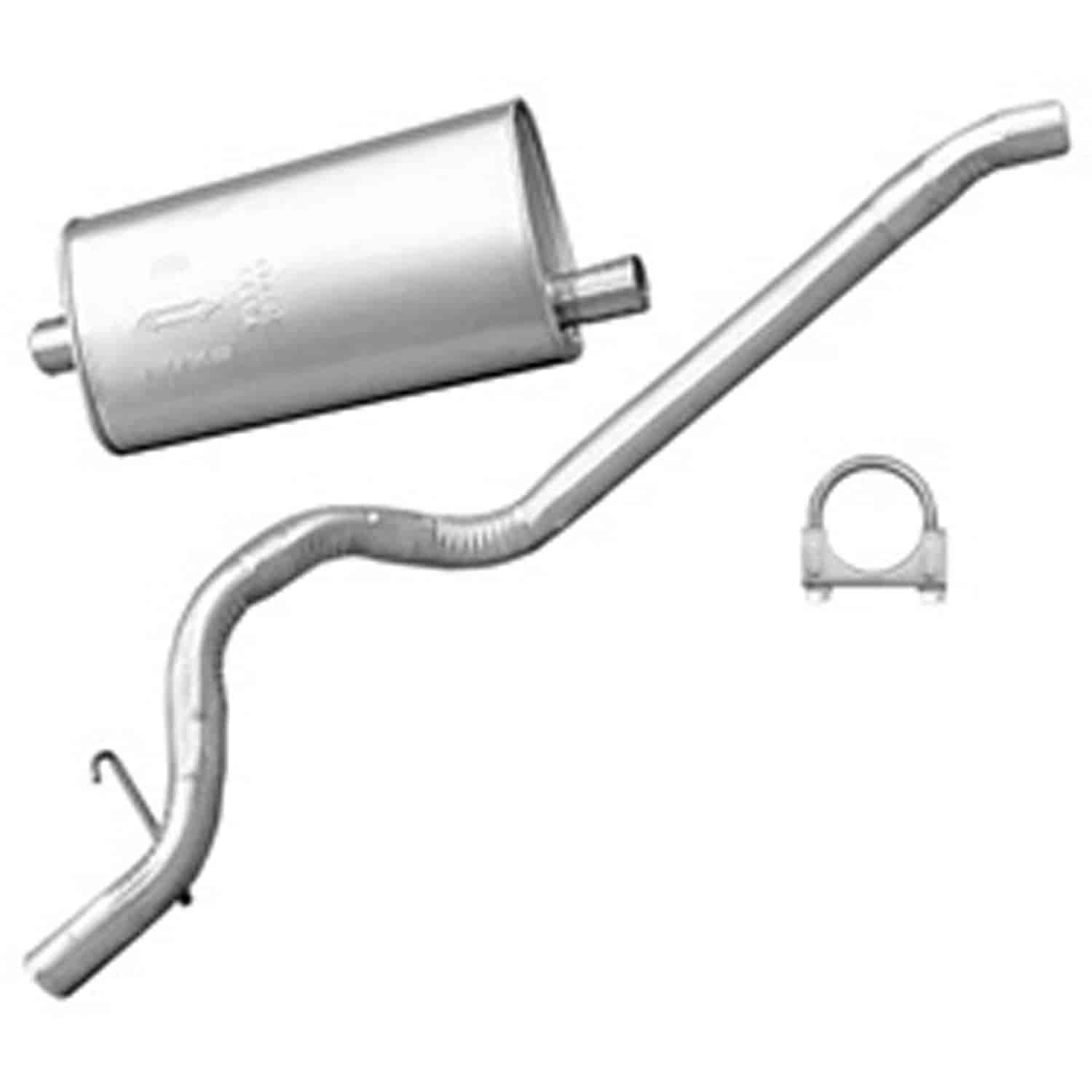 Muffler/Tailpipe 1993-1995 Jeep Cherokee XJ By Omix-ADA