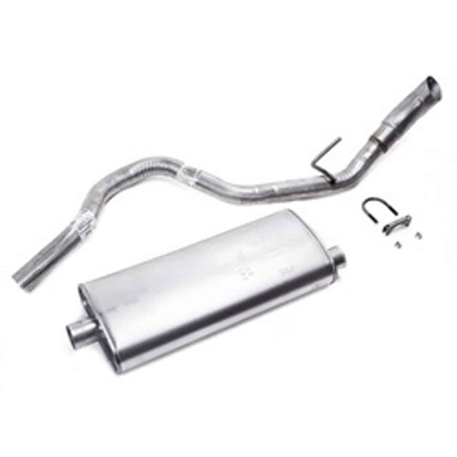 Muffler/Tailpipe V8 1993-1995 Jeep Grand Cherokee ZJ By