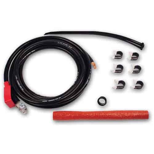 Rear Battery Cable Kit 13 Ft of 1/0
