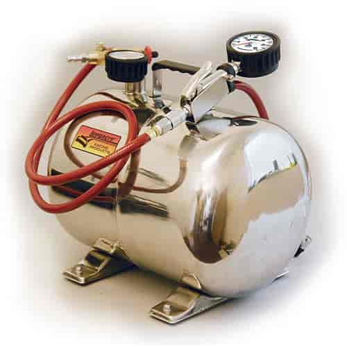 Lightweight Portable Air Tank Includes 0-60 Analog Tire