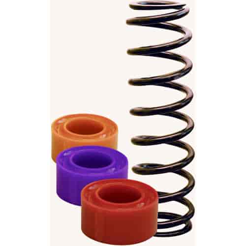 Large Spacing Coil-Over Spring Rubber Blue 50 Hard