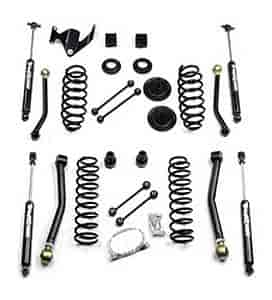 Suspension Lift System; 3 in. Lift; w/Shocks; Incl. Frt. Lower FlexArms; Rr Upper FlexArms; Frt. Swa